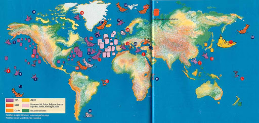 Immersion en mer de dechets radioactifs